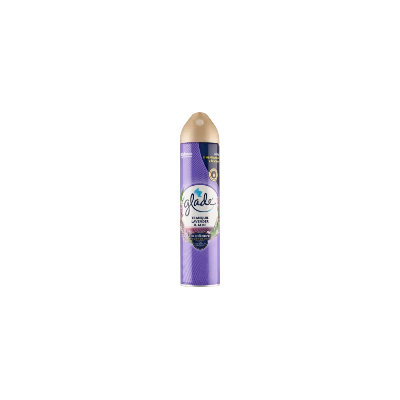 Glade Tranquil Lavender & Aloe Odświeżacz powietrza w aerozolu 300 ml