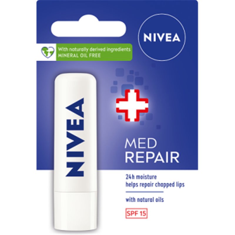 NIVEA Med Protect Pielęgnująca pomadka do ust 4,8 g