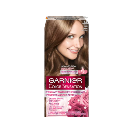 Garnier Color Sensation Farba do włosów 6.0 Szlachetny ciemny blond