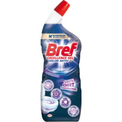 Bref WC Excellence Gel Color Aktiv+ Lavender Środek czyszczący do WC 700 ml