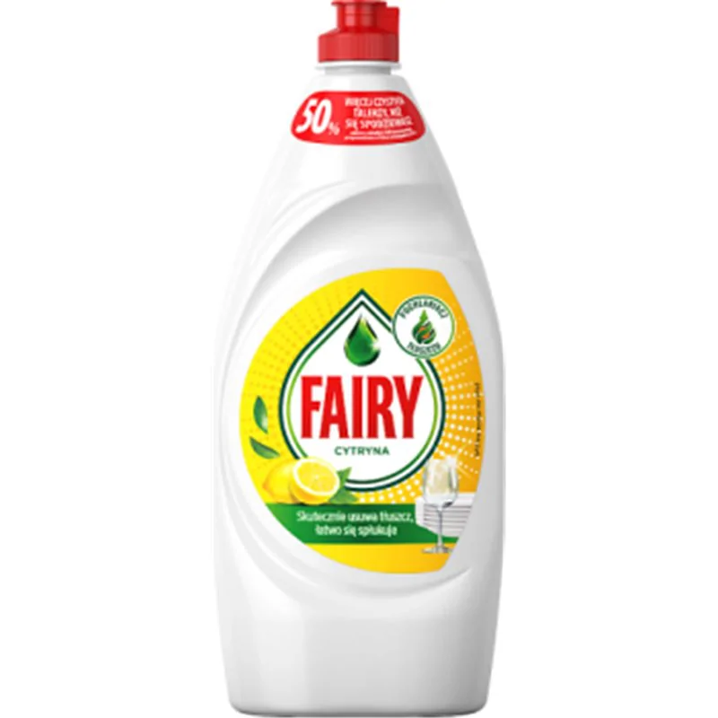 Fairy Cytryna Płyn do mycia naczyń 900 ML