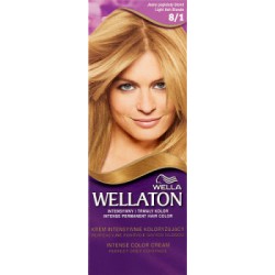 Wella Wellaton Krem intensywnie koloryzujący jasny popielaty blond 8/1