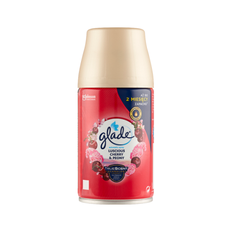 Glade by Brise Automatic Spray Rozkoszna wiśnia z piwonią Zapas do odświeżacza powietrza 269 ml