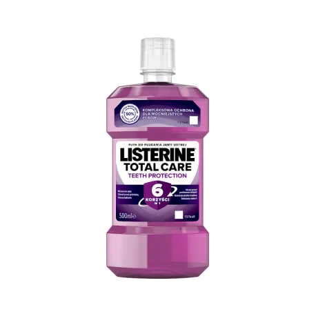 Listerine Total Care Clean Mint Płyn do płukania jamy ustnej 500 ml