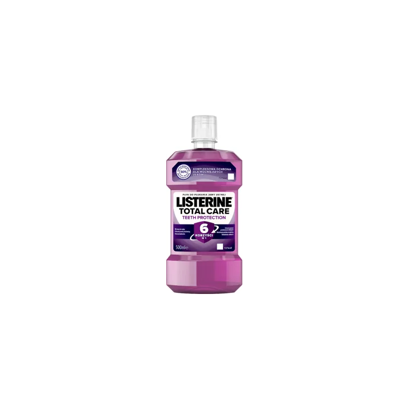 Listerine Total Care Clean Mint Płyn do płukania jamy ustnej 500 ml