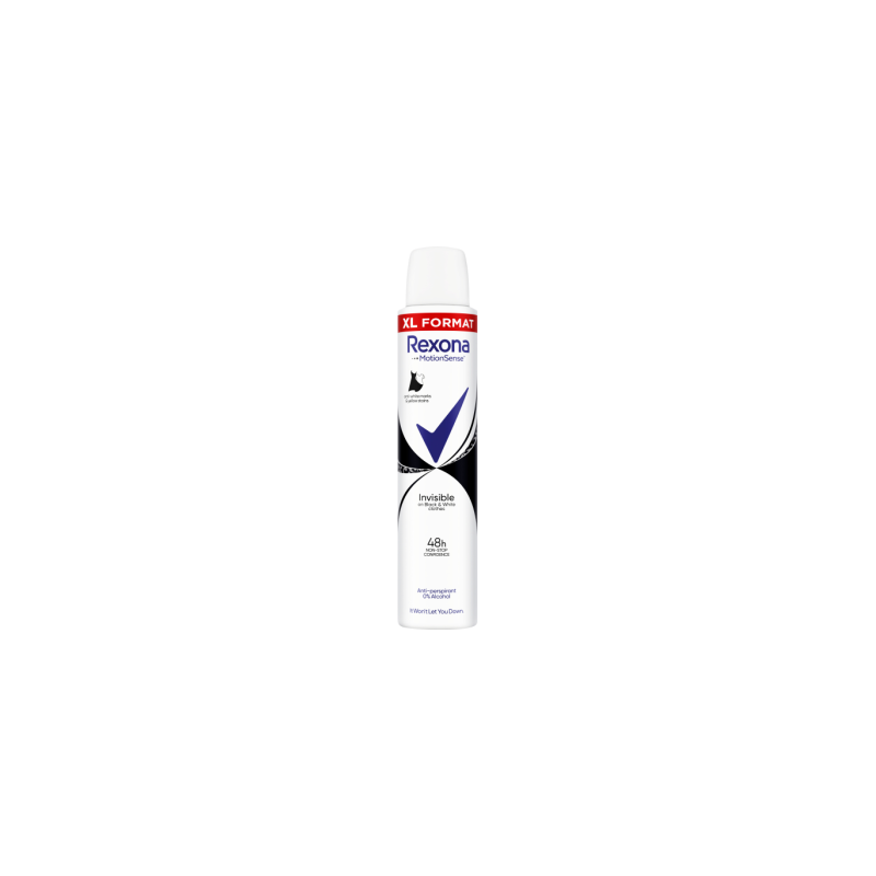 Rexona Motion Sense Invisible Antyperspirant w aerozolu 200 ml