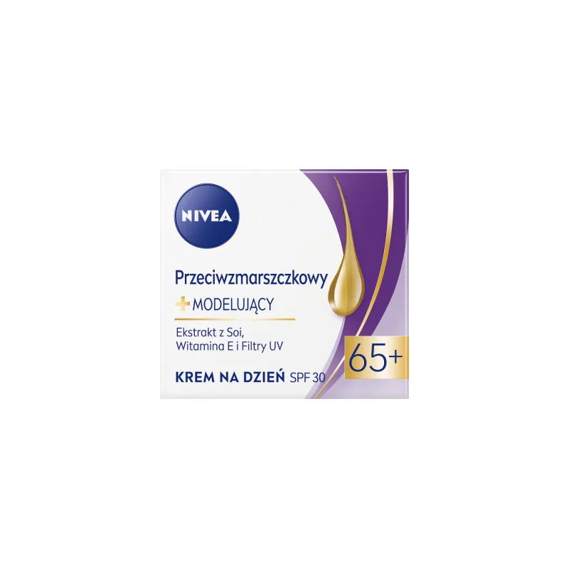 NIVEA Przeciwzmarszczkowy + Modelujący Krem na dzień SPF 30 65+ 50 ml