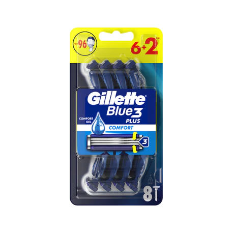 Gillette Blue3 Comfort jednorazowe maszynki do golenia 8szt