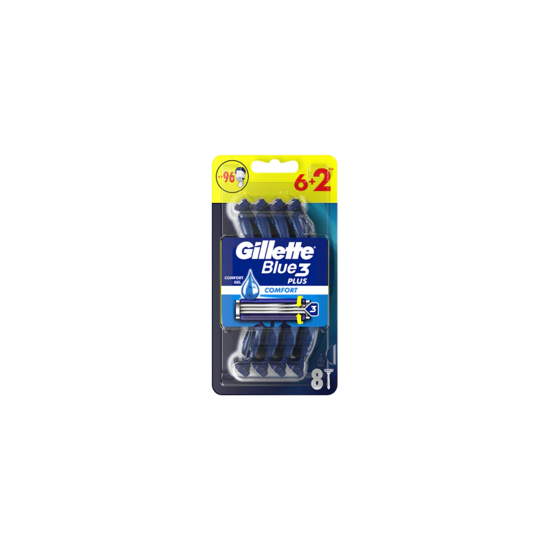 Gillette Blue3 Comfort jednorazowe maszynki do golenia 8szt