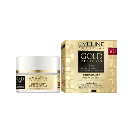 Eveline Gold Peptides Ujędrniający krem-lifting 50+