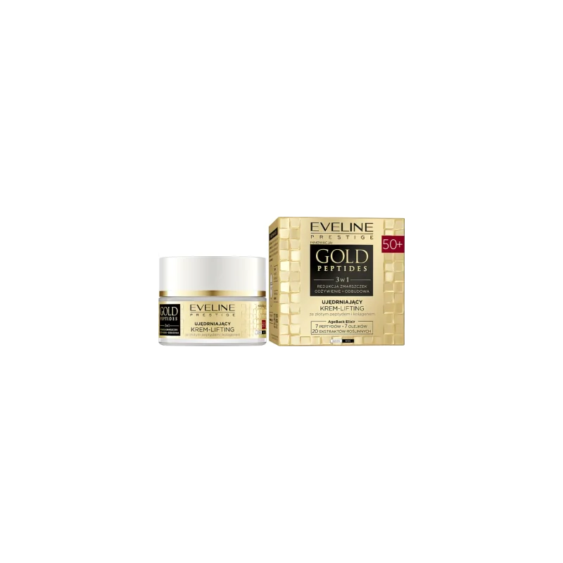 Eveline Gold Peptides Ujędrniający krem-lifting 50+