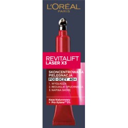 Loreal Paris Revitalift Laser X3 Zaawansowana pielęgnacja Anti-Age pod oczy 15 ml