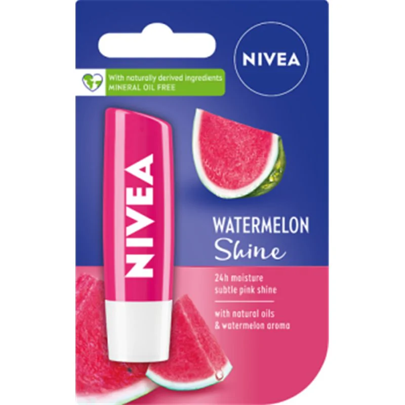 NIVEA Pielęgnująca pomadka do ust Watermelon Shine 4,8 g