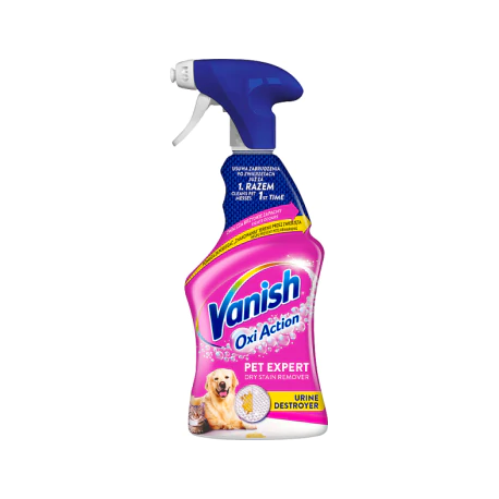 Vanish Oxi Action Pet Expert Spray czyszczący do dywanów i tapicerek 500 ml