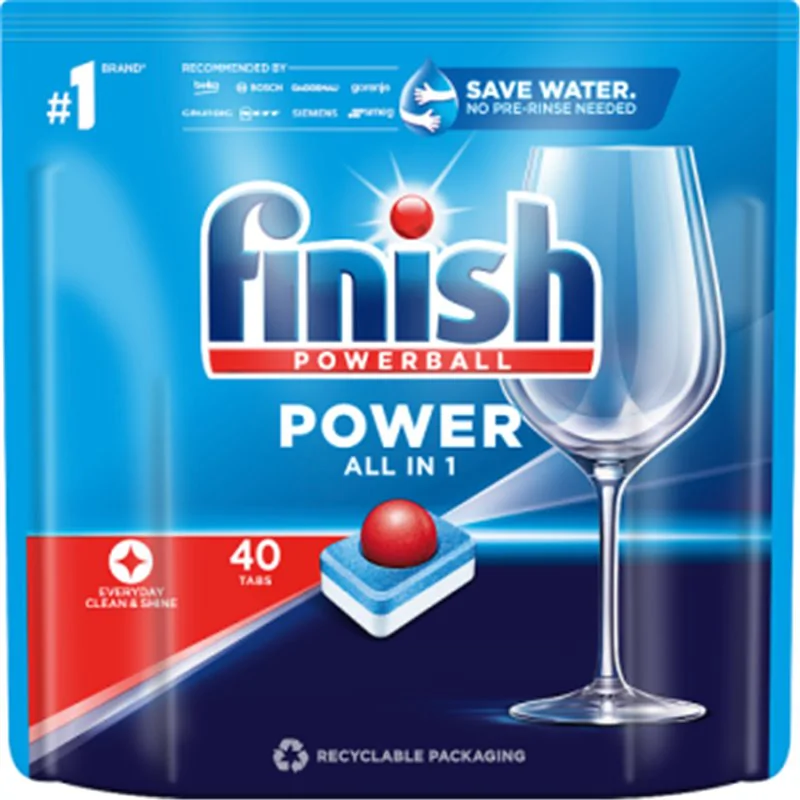 Finish Power Fresh Tabletki do zmywarki 640 g (40 sztuk)