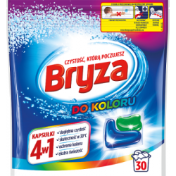 Bryza Kapsułki do prania do koloru  4w1 600 g (30 prań)