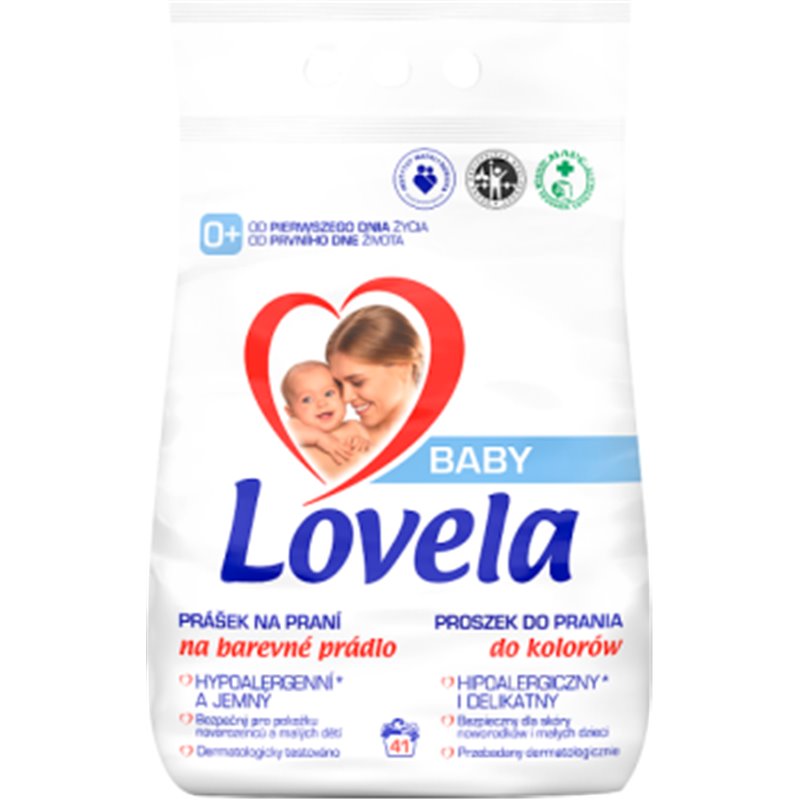 Lovela Baby Hipoalergiczny proszek do prania dla dzieci do kolorów 4,1 kg (41 prań)