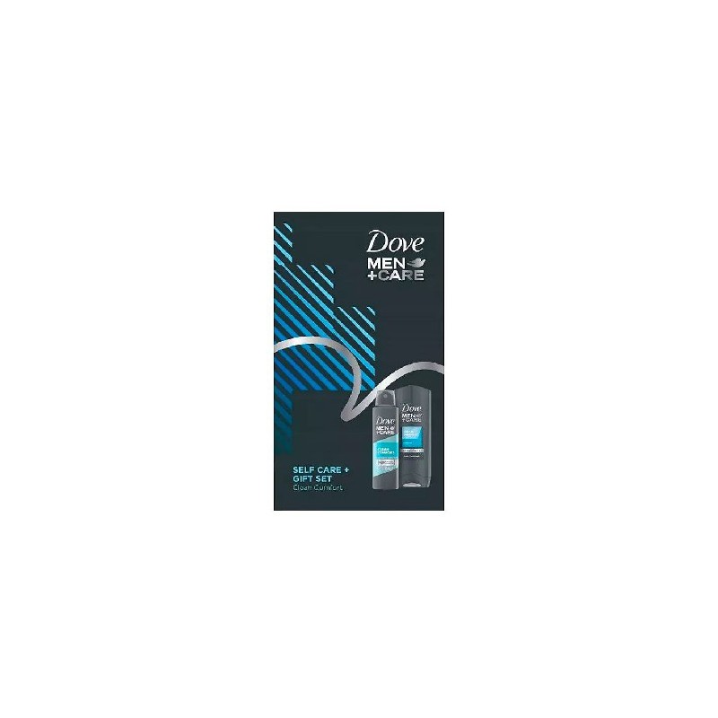 Dove Zestaw Clean Comfort (Żel pod prysznic 400ml + Dezodorant spray 150ml)