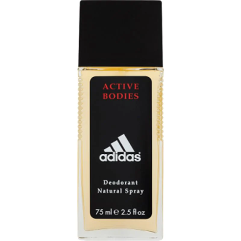 Adidas Active Bodies Dezodorant z atomizerem dla mężczyzn 75 ml