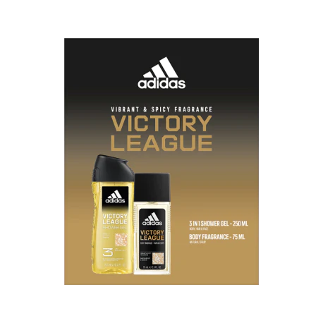 Zestaw kosmetyków Adidas Victory League deo perfum., żel pod prysznic