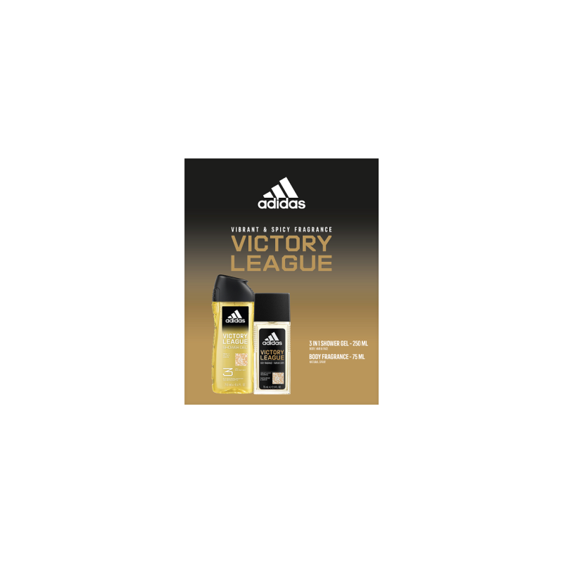 Zestaw kosmetyków Adidas Victory League deo perfum., żel pod prysznic