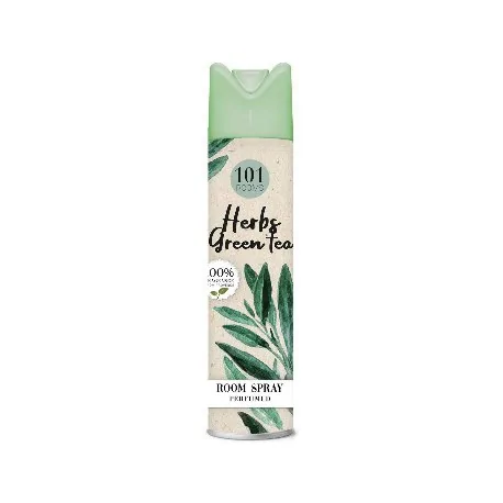 Bi-es Room Odświeżacz Powietrza Spray Herbs Green Tea 300ml