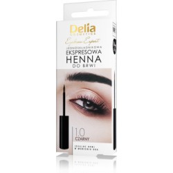 Delia Eyebrow Expert henna ekspresowa jednoskładnikowa do brwi czarna 6ml