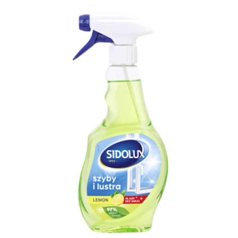 Sidolux Crystal Lemon Płyn do mycia szyb 500 ml