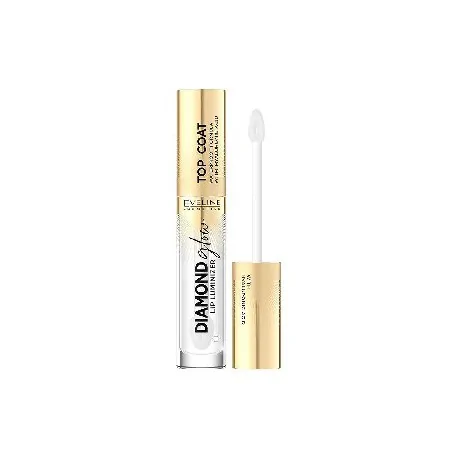 Eveline Diamond Glow Lip Luminizer Błyszczyk do ust Transparent Top Coat