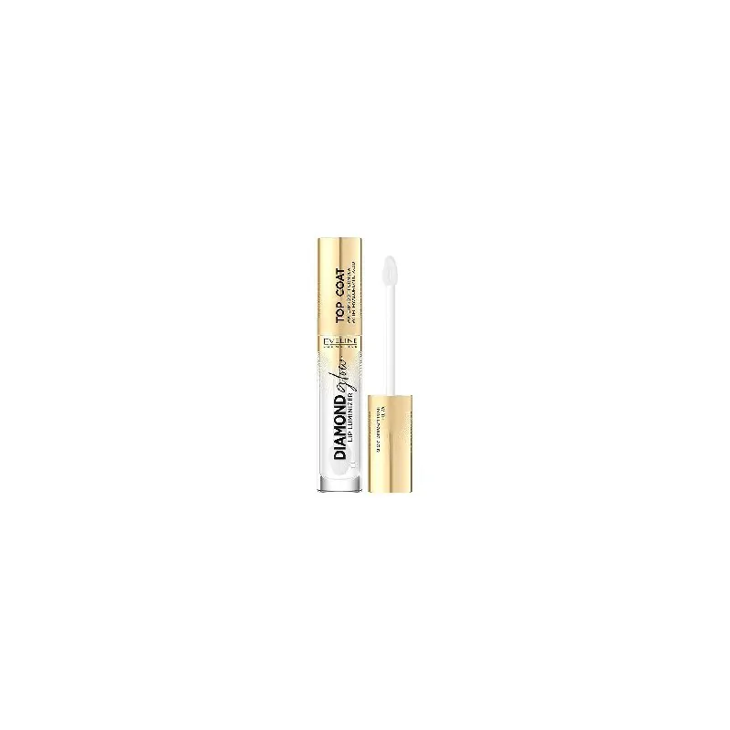 Eveline Diamond Glow Lip Luminizer Błyszczyk do ust Transparent Top Coat