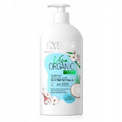 Eveline Viva Organic głęboko nawilżające mleczko do ciała bawełna & kokos 350ml