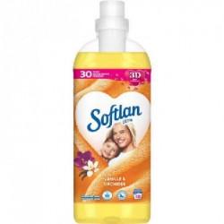 Softlan Ultra płyn do płukania Vanille & Orchidee żółty 1L 45 płukań