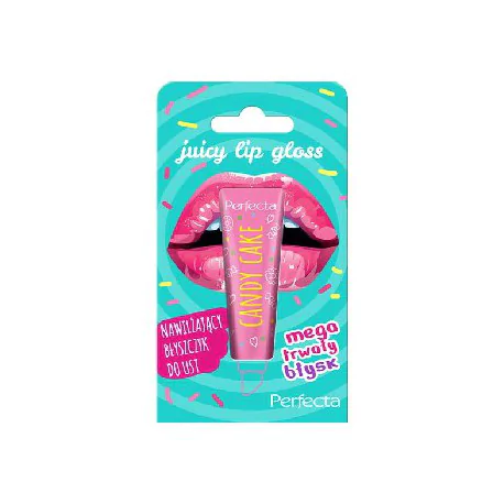 Perfecta Pielęgnacja ust błyszczyk Lip Gloss Candy Cake
