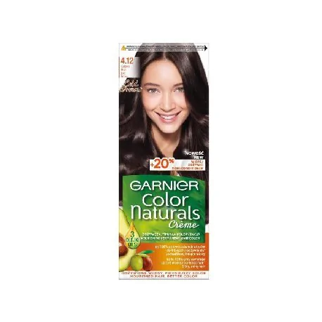 Garnier Color Naturals Farba do włosów 4.12 Lodowy Brąz