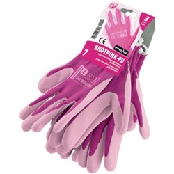 Rękawice Robocze różowo-szare Rhotpink LF 7