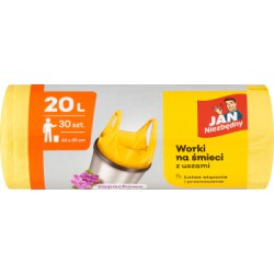 Jan Niezbędny Worki na śmieci 20 l 30 sztuk