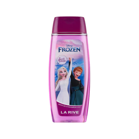 La Rive Disney Frozen 2w1 Łagodny szampon i płyn do kąpieli dla dzieci 250 ml
