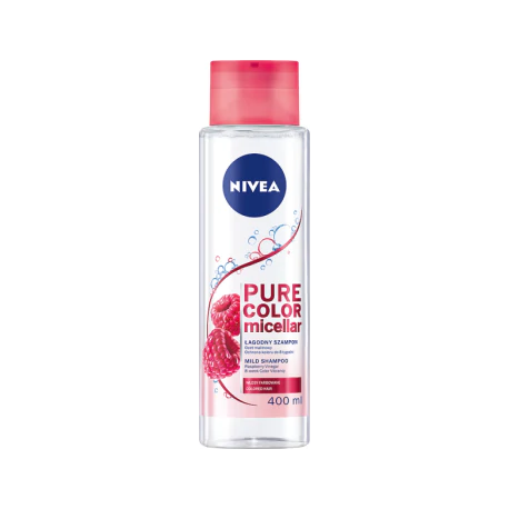NIVEA Pure Color Micellar Szampon do włosów farbowanych 400 ml