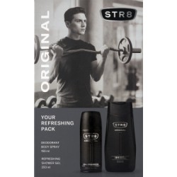 STR8 Zestaw Kosmetyków Original (Dezodorant spray 150ml + Żel pod prysznic 250ml)