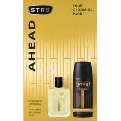 STR8 Zestaw Kosmetyków Ahead (Woda po goleniu 50ml + Dezodorant spray 150ml)