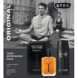 STR8 Zestaw Kosmetyków Original (Woda Toaletowa 50ml + Dezodorant Spray 150ml)
