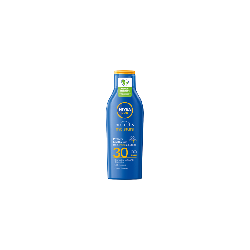 NIVEA Sun Nawilżający balsam do opalania Protect&Moisture SPF 30 200 ml