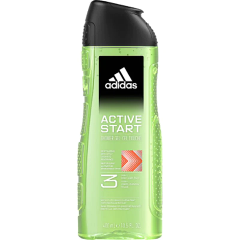 Adidas Active Start Rewitalizujący żel do mycia 3w1 400 ml