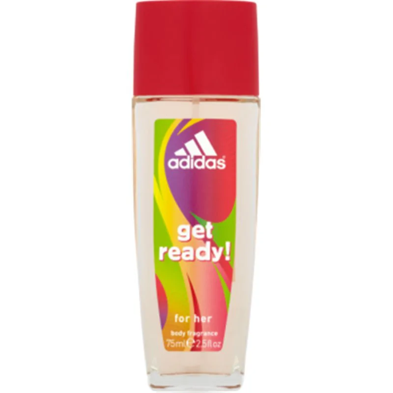 Adidas Get ready! Odświeżający dezodorant z atomizerem dla kobiet 75 ml