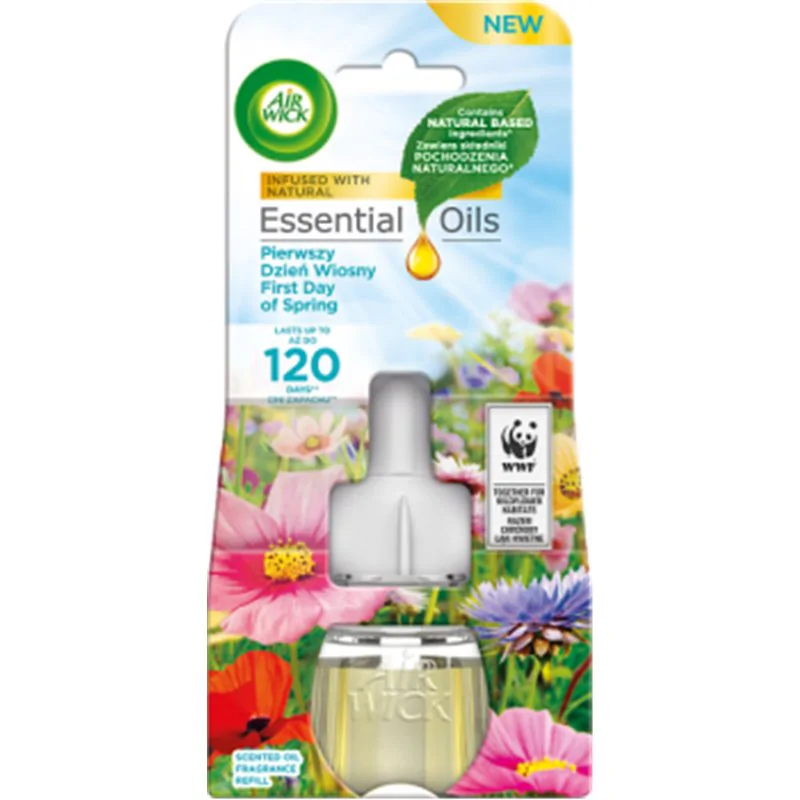 Air Wick Essential Oils Wkład do elektrycznego odświeżacza pierwszy dzień wiosny 19 ml