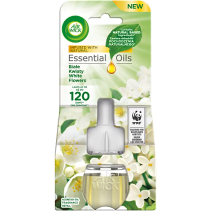 Air Wick Essential Oils Wkład zapachowy białe kwiaty 19 ml