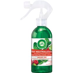 Air Wick Spray neutralizujący nieprzyjemne zapachy odświeżacz Orzeźwiające Maliny & Limonka 237 ml