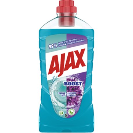 Ajax Boost Płyn czyszczący ocet + lawenda 1 l