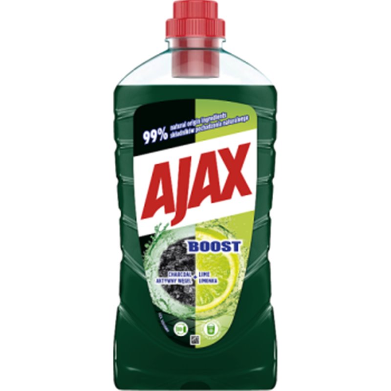 Ajax Boost Środek czyszczący aktywny węgiel i limonka 1 l