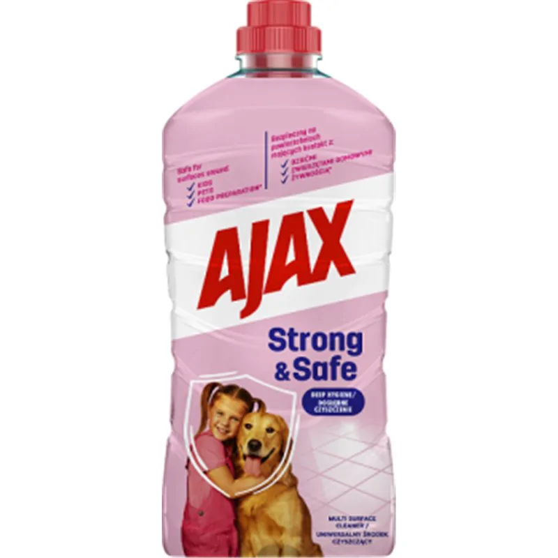 Ajax Strong & Safe uniwersalny płyn myjący 1000 ml